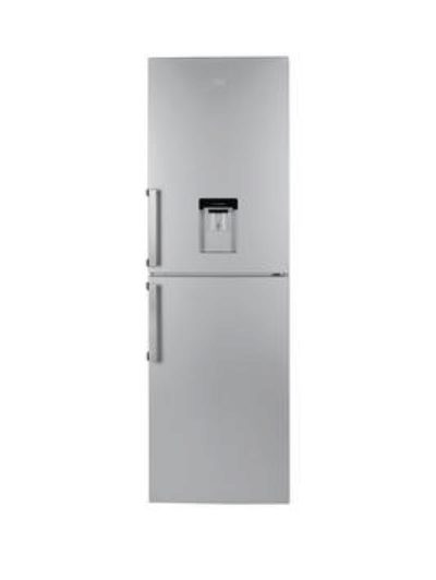Beko Cfp1691Ds 60Cm Frost Free Fridge Freezer - Next Day Delivery - Silver